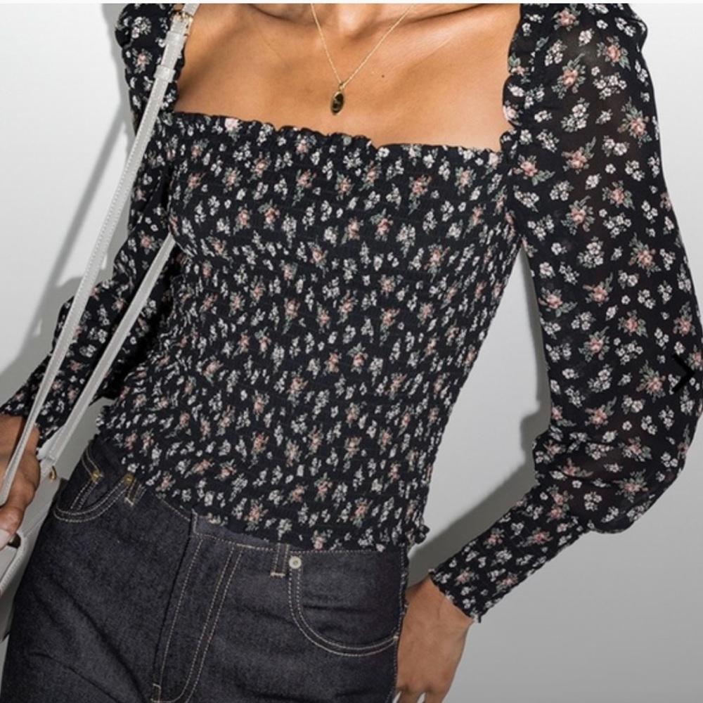 REFORMATION Pinto Top Size Large
